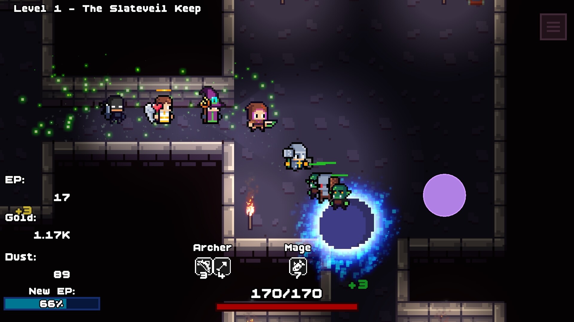 Official Loop Dungeon - Incremental game screenshot